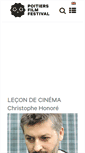 Mobile Screenshot of poitiersfilmfestival.com